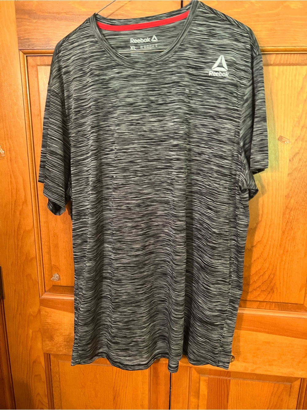 Reebok Men’s Black Heather Performance Short Sleeve Tee